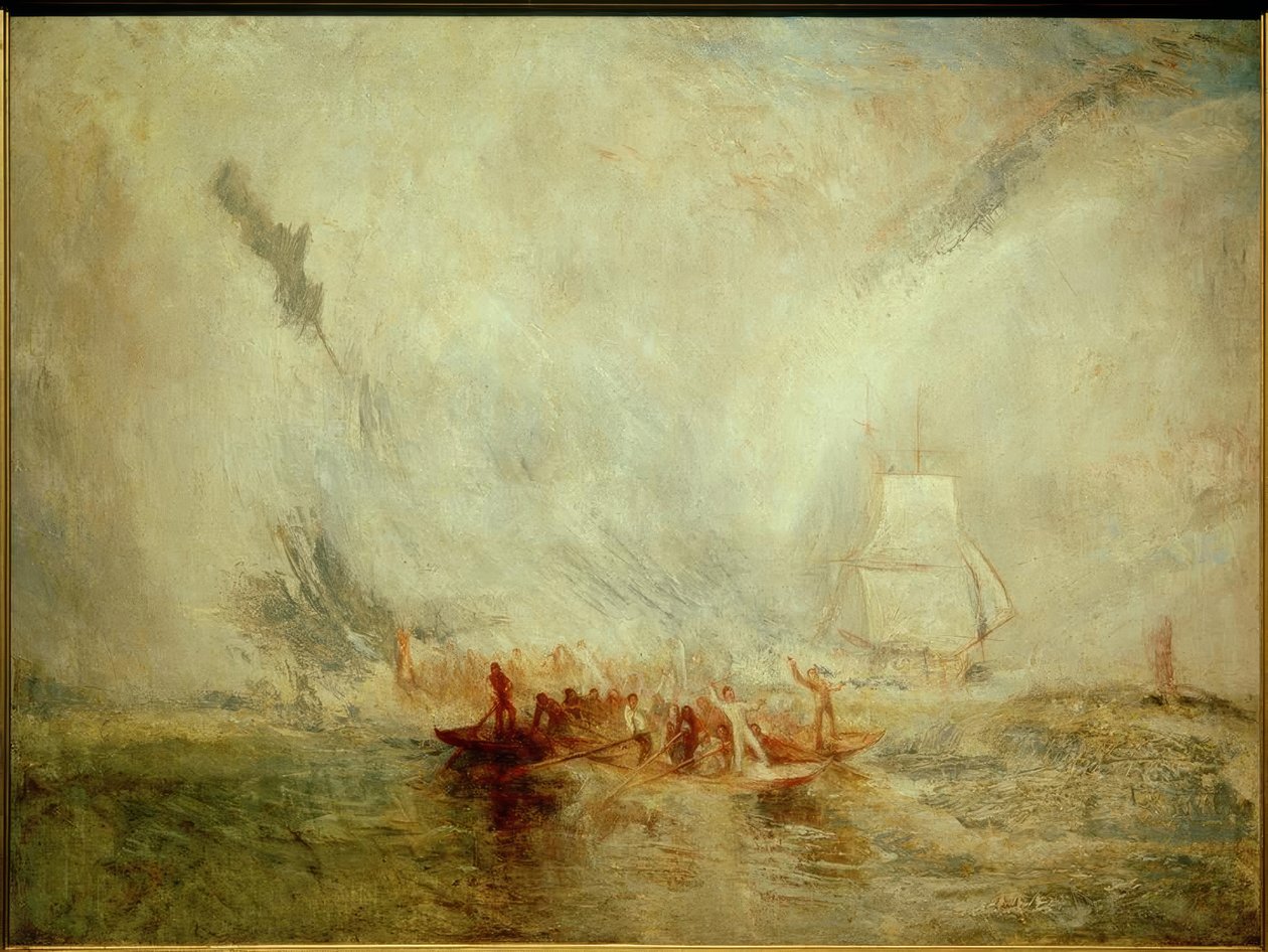 Bálnavadászok alkotó: Joseph Mallord William Turner