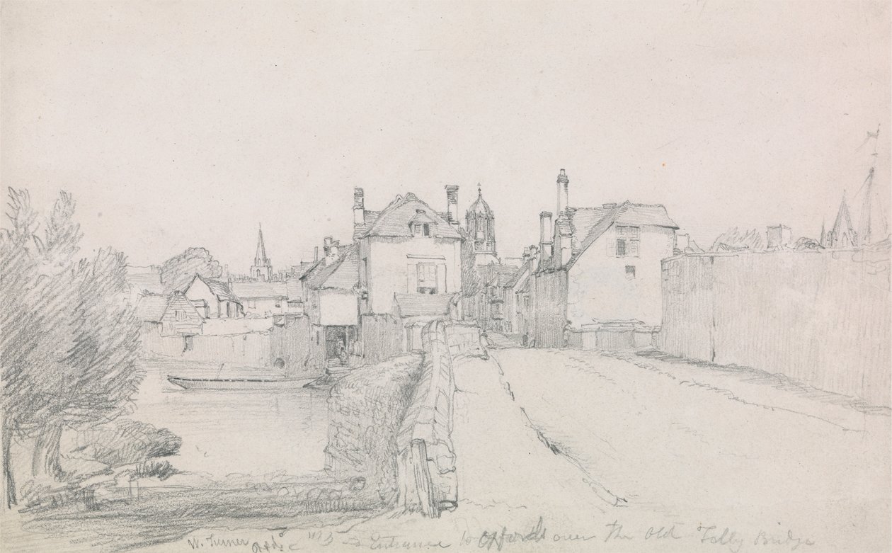 Oxford, Folly Bridge alkotó: William Turner of Oxford