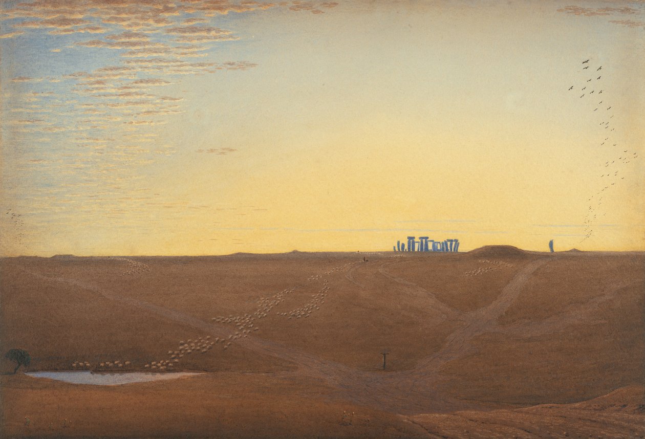 Stonehenge - Alkonyat alkotó: William Turner of Oxford