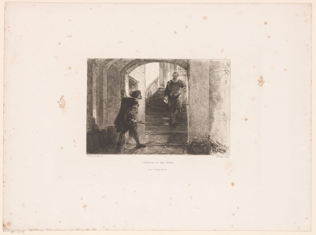 Roham a herceg ellen, 1584 Roham a herceg ellen (cím a tárgyon) alkotó: William Unger