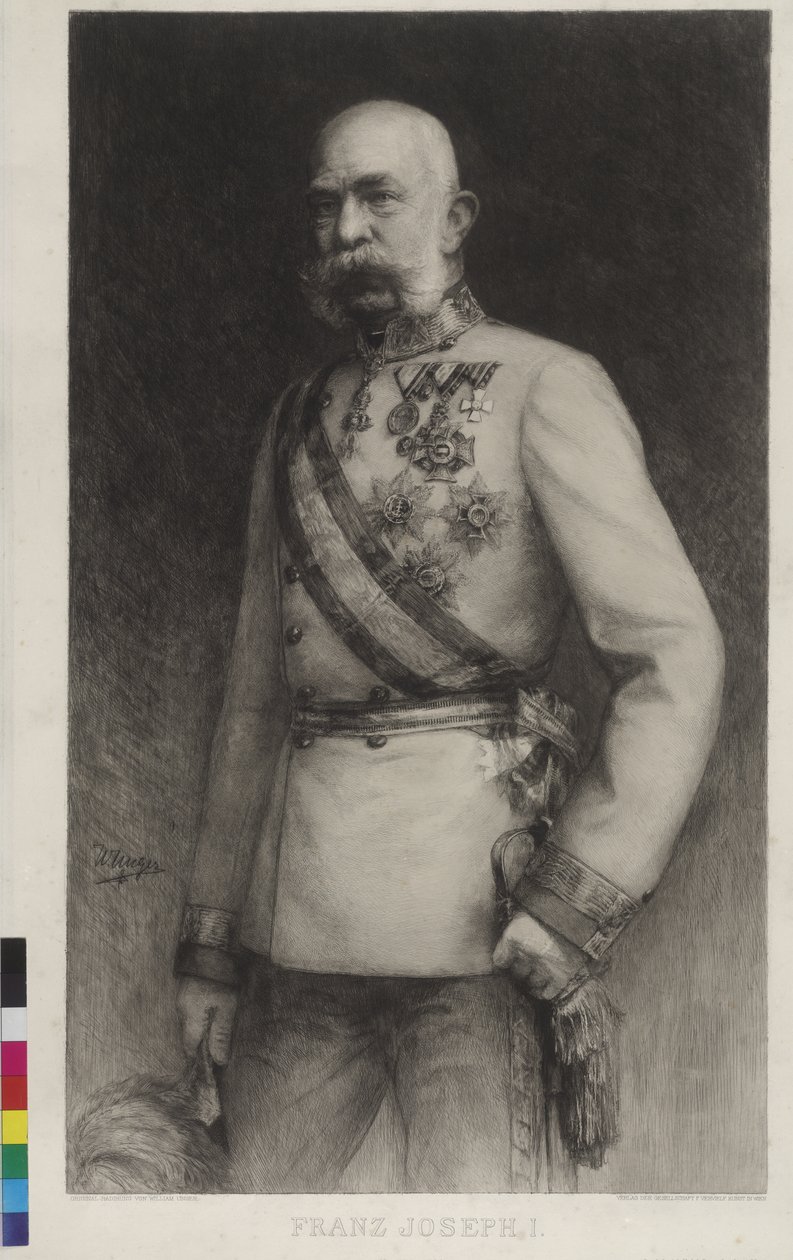 I. Ferenc József tábornagy díszegyenruhában alkotó: William Unger