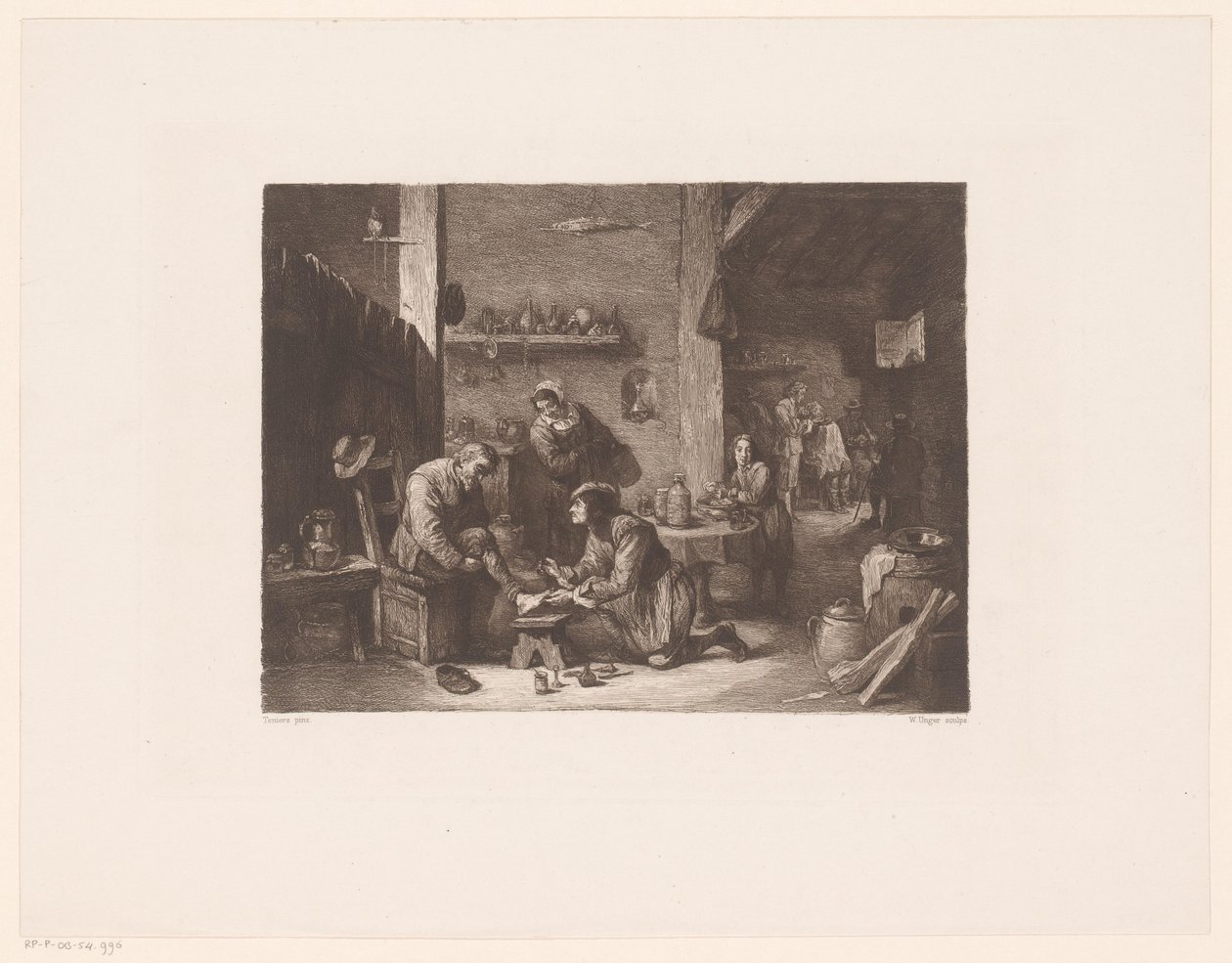Belső orvossal és borbélyral alkotó: William Unger