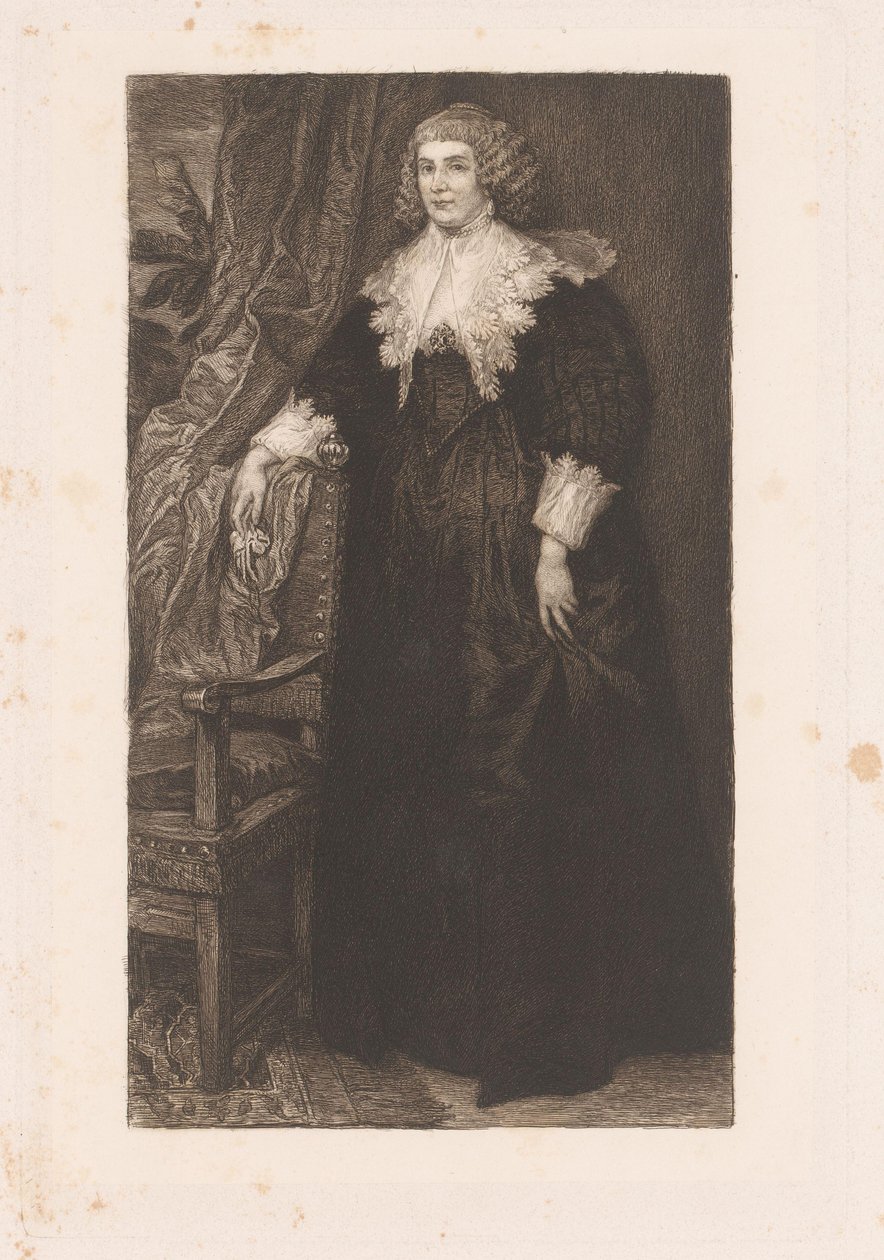 Anna van Craesbecke portréja alkotó: William Unger