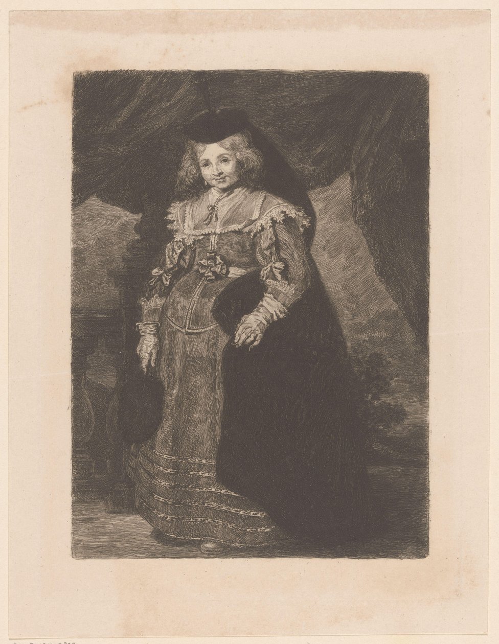 Portré van Emerentia van Beresteyn alkotó: William Unger