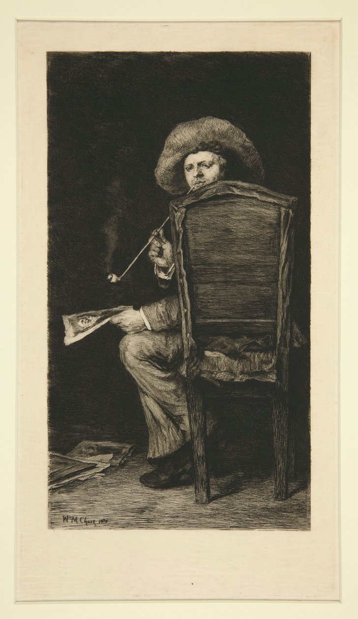 A dohányos alkotó: William Unger