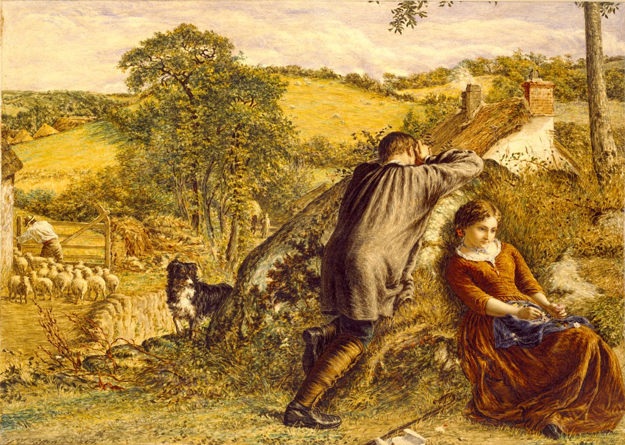A Pásztoröltöny elutasítva, 1861 alkotó: William Vandyke Patten