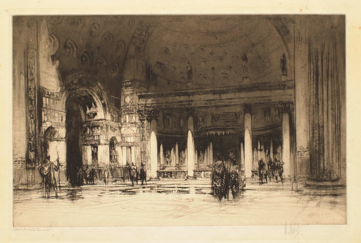 Maxentius-bazilika alkotó: William Walcot