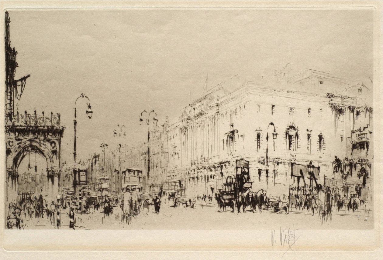 Londoni utca alkotó: William Walcot