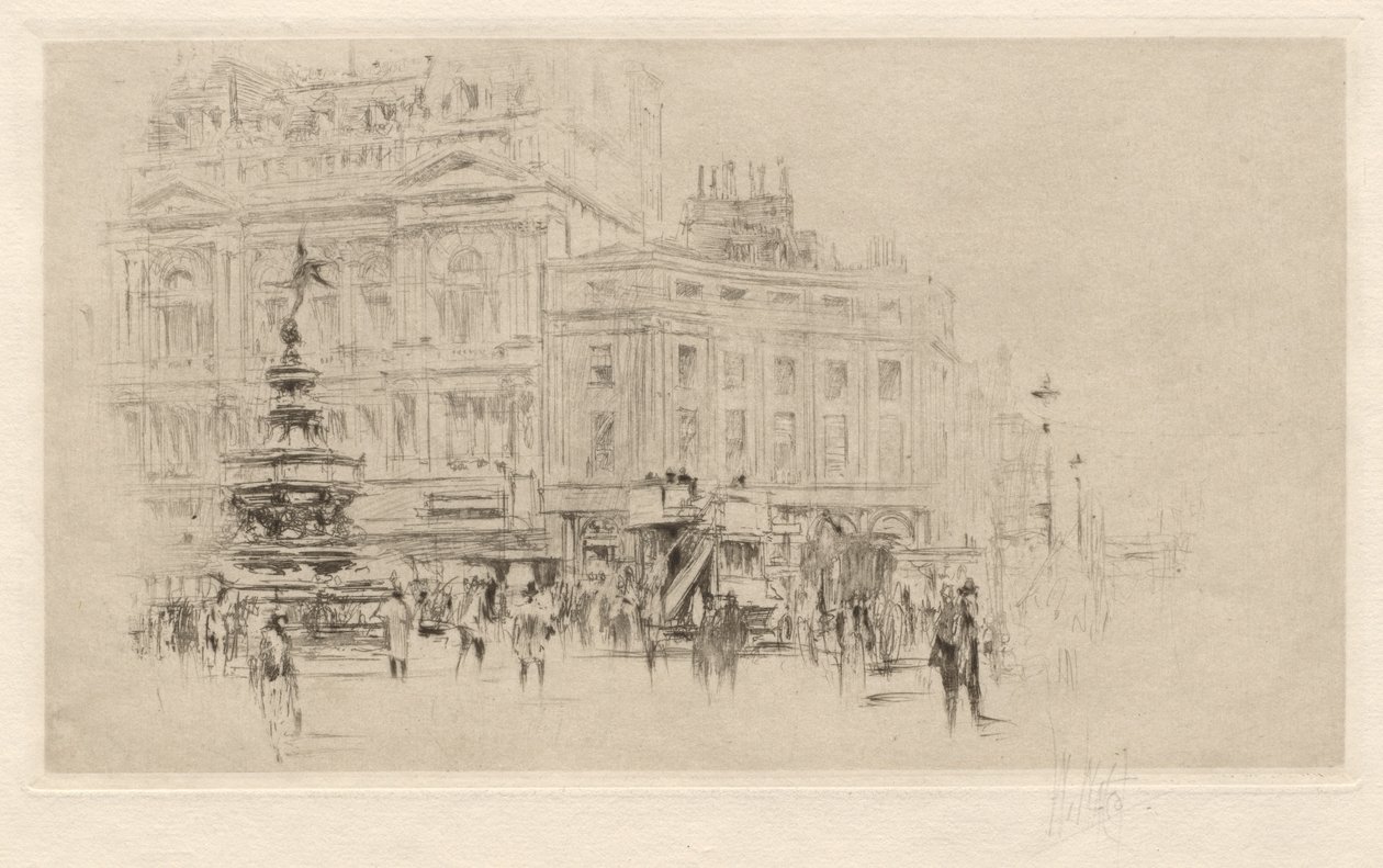 Picadilly Circus alkotó: William Walcot