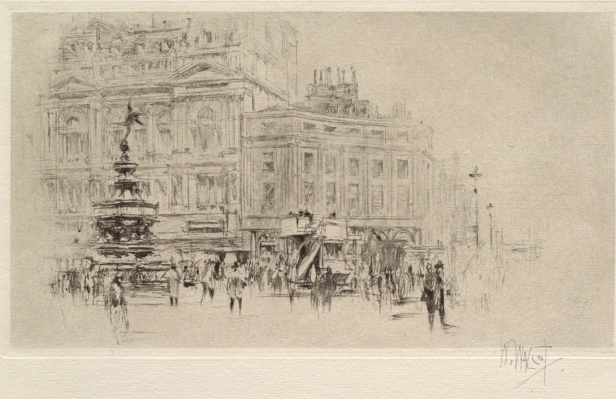 Piccadilly Circus alkotó: William Walcot