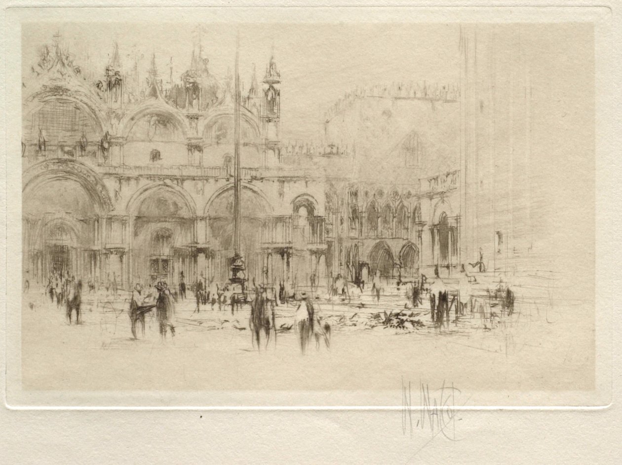 A Szent Márk tér (Velence-sorozat, 2. sz.) alkotó: William Walcot
