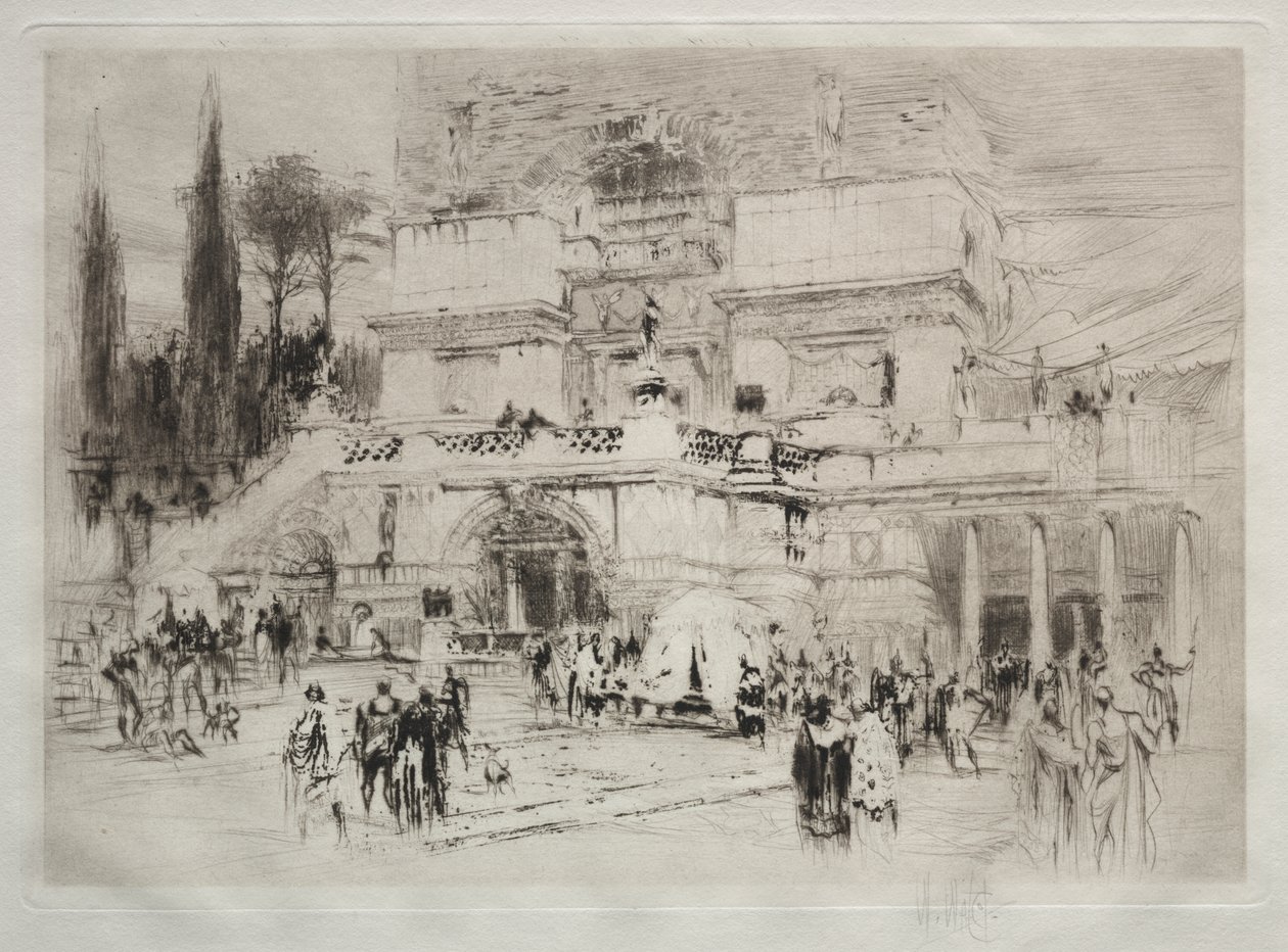 A Villa Quintillii alkotó: William Walcot
