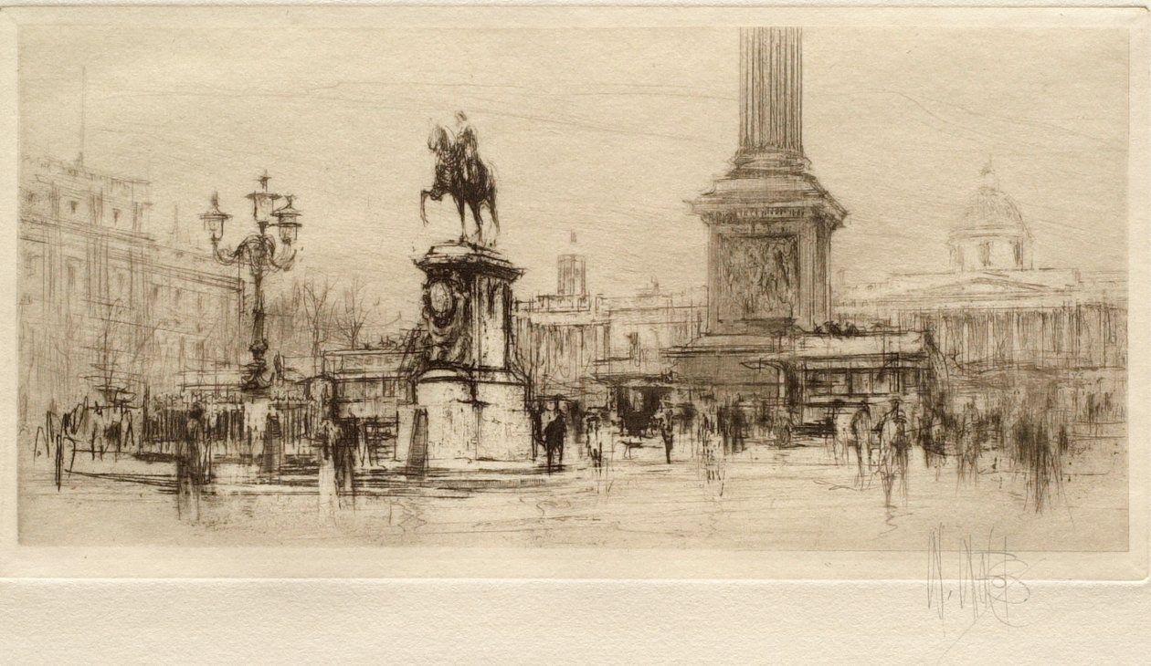 Trafalgar tér alkotó: William Walcot