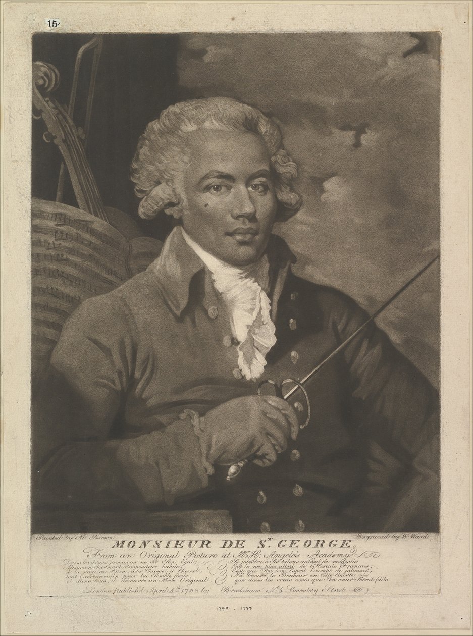 Szent György uram, 1788. április 4. alkotó: William Ward