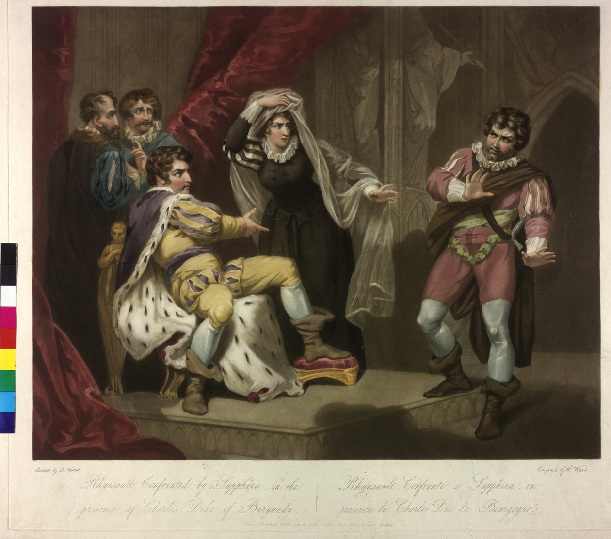 Sapphira ad egymásnak Rhynsault megvalósítani alkotó: William Ward