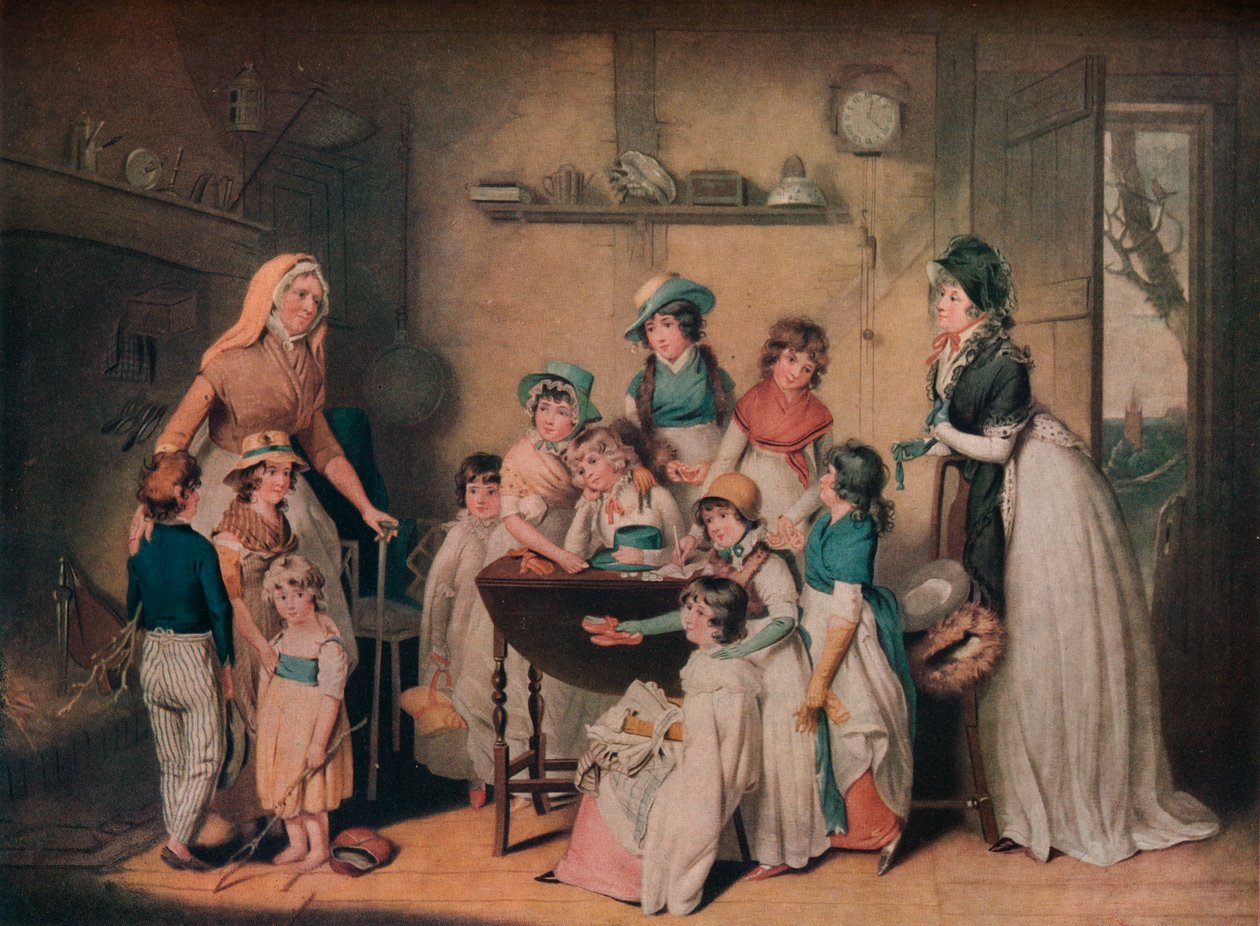 The Sailors Orphans: avagy The Young Ladies előfizetés, 1800, 1919 alkotó: William Ward