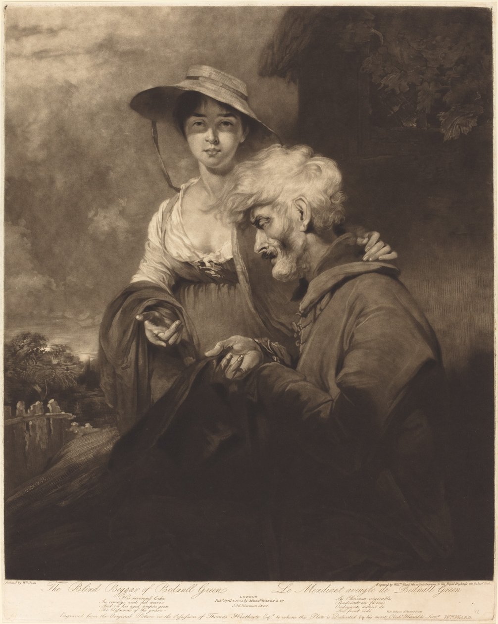 Bednall Green vak koldusa alkotó: William Ward after William Owen