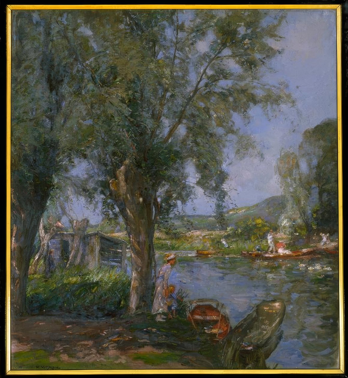 Punting alkotó: William Watt Milne