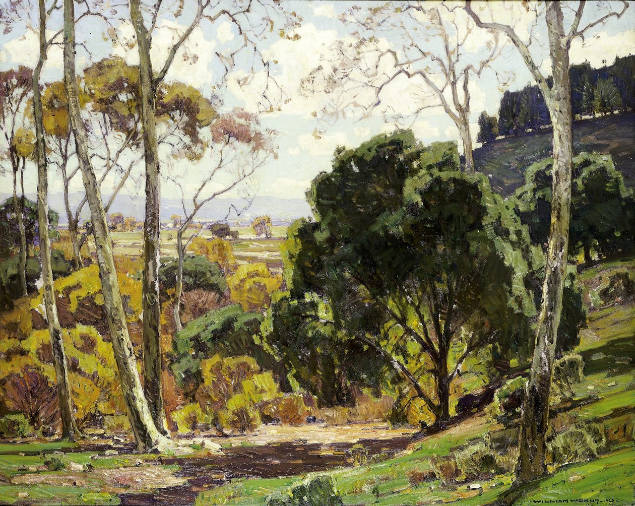 Napfényes napok alkotó: William Wendt