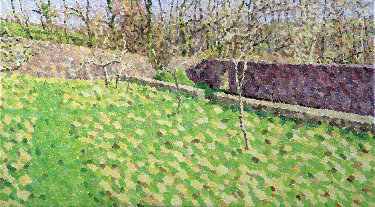 Orchard in Winter Sun, 2011 (olaj, vászon) alkotó: William Wilkins