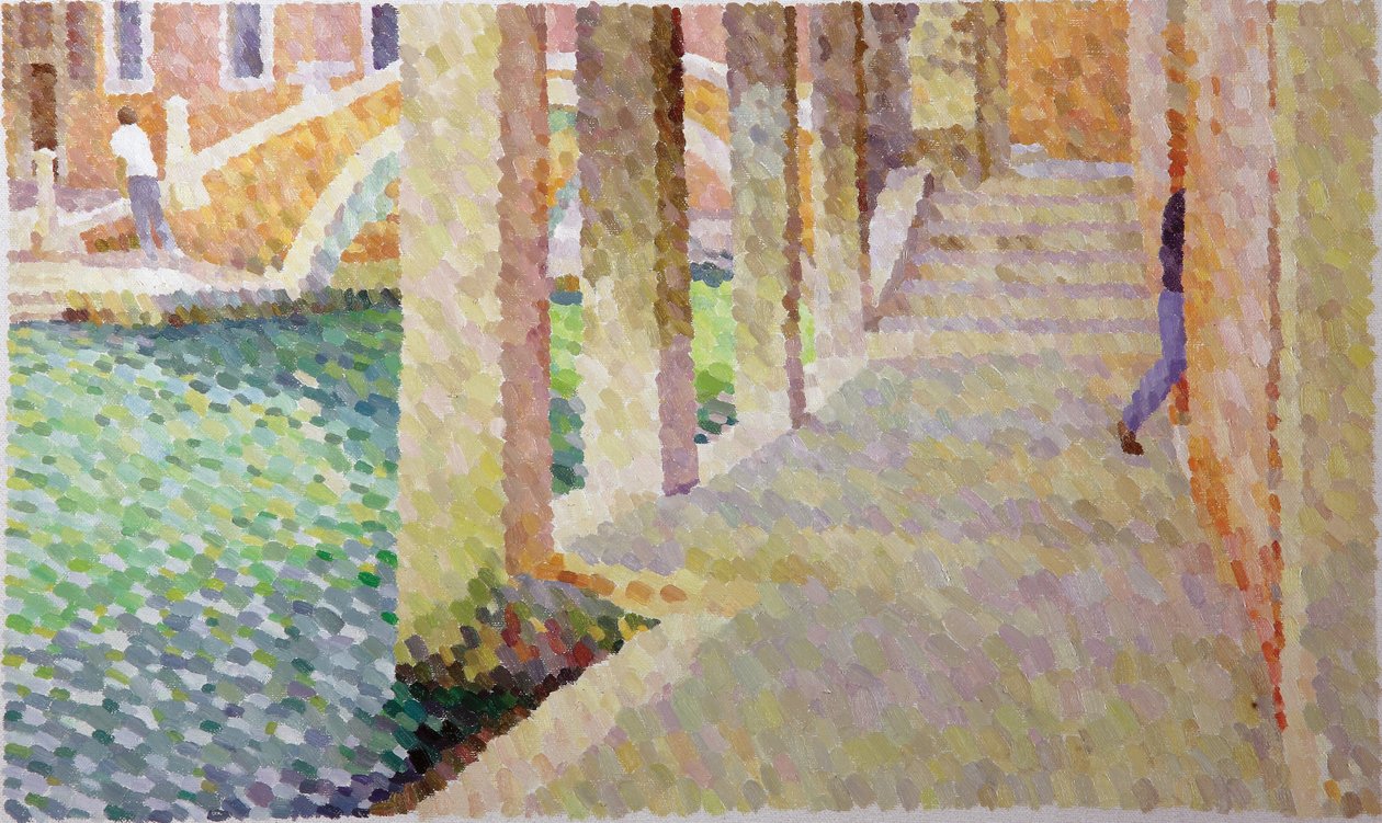 Sotoportego del Traghetto, 2011 (Olaj, vászon) alkotó: William Wilkins
