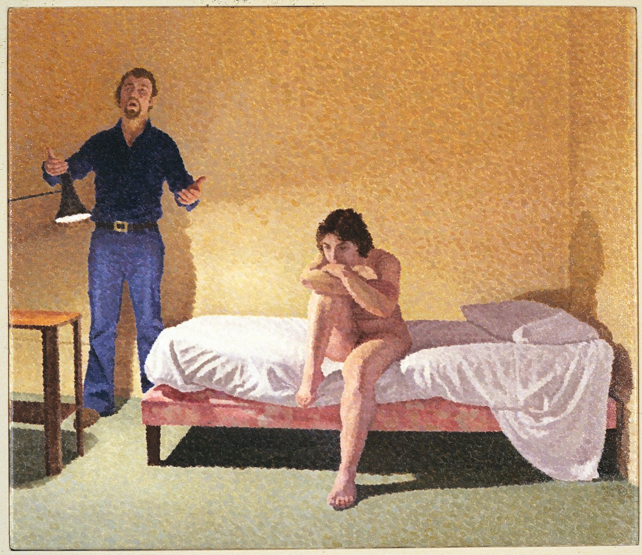 Két figura, az ember énekel alkotó: William Wilkins