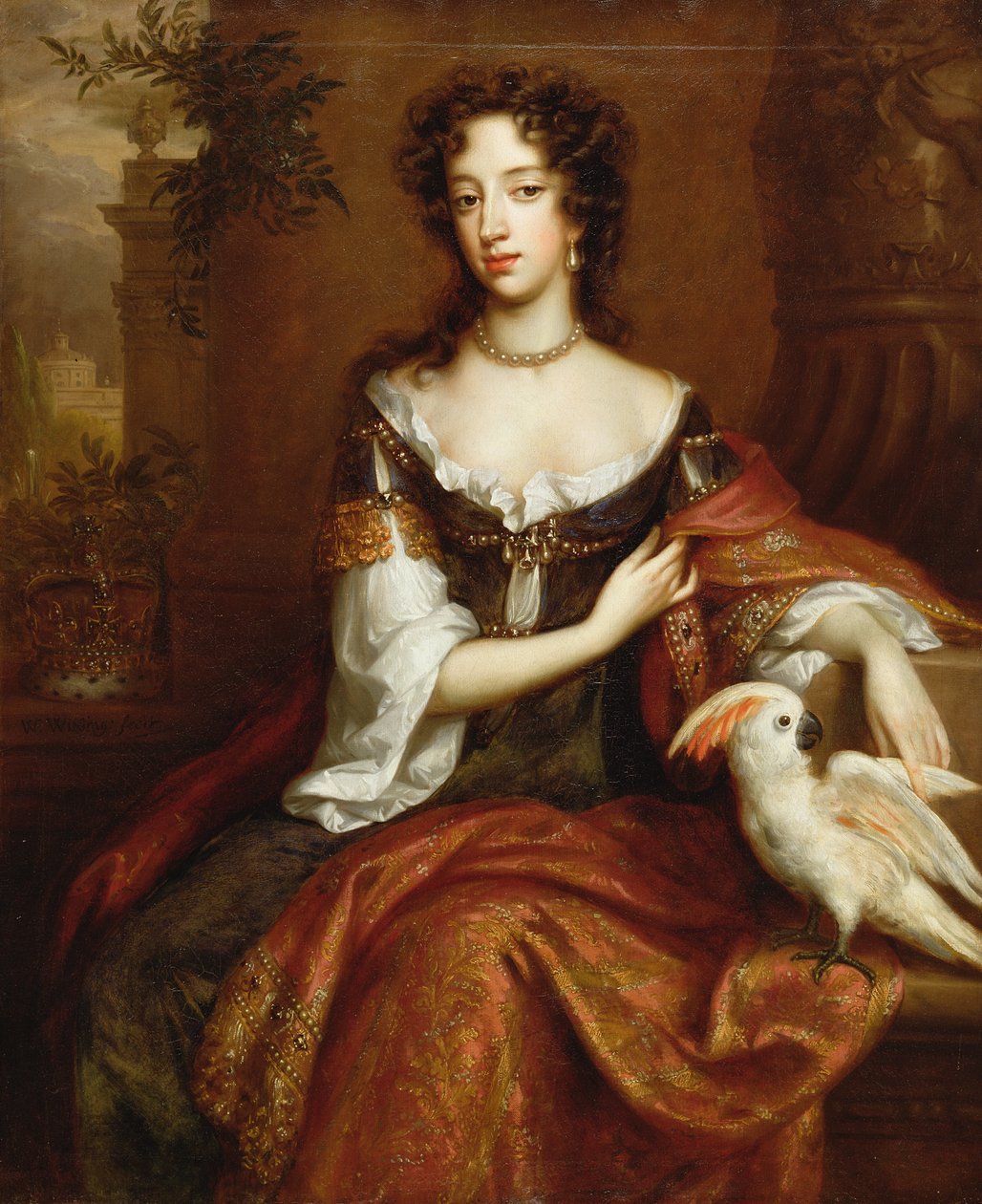 Modenai Mária (1658-1718), 1685 körül alkotó: William Wissing or Wissmig