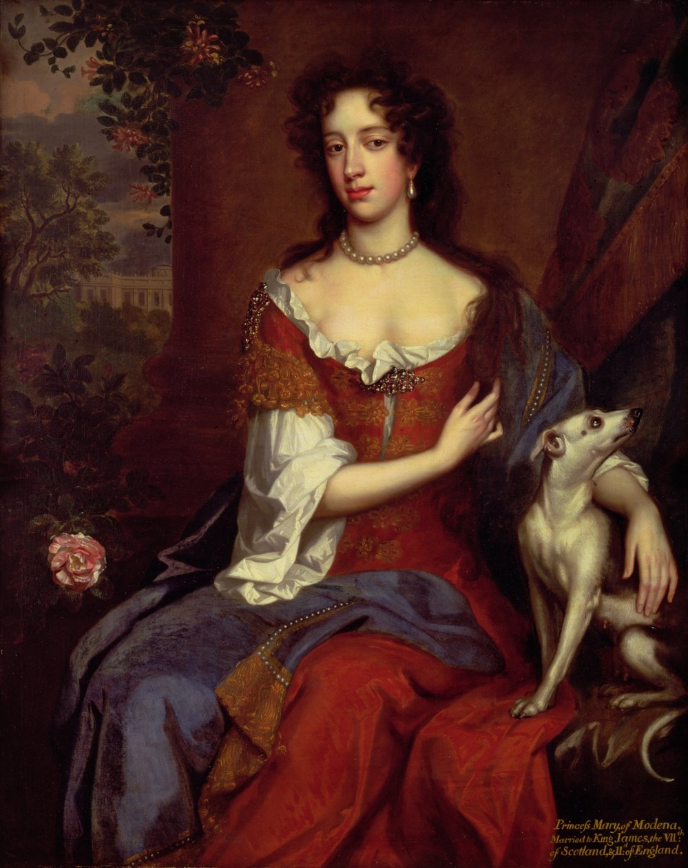 Modenai Mária portréja alkotó: William Wissing or Wissmig