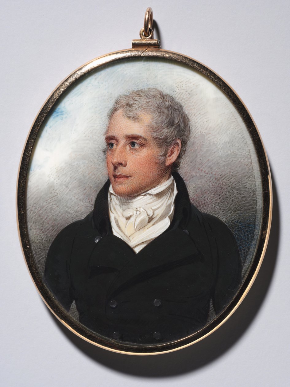 Sandford Peacocke portréja, 1801. alkotó: William Wood