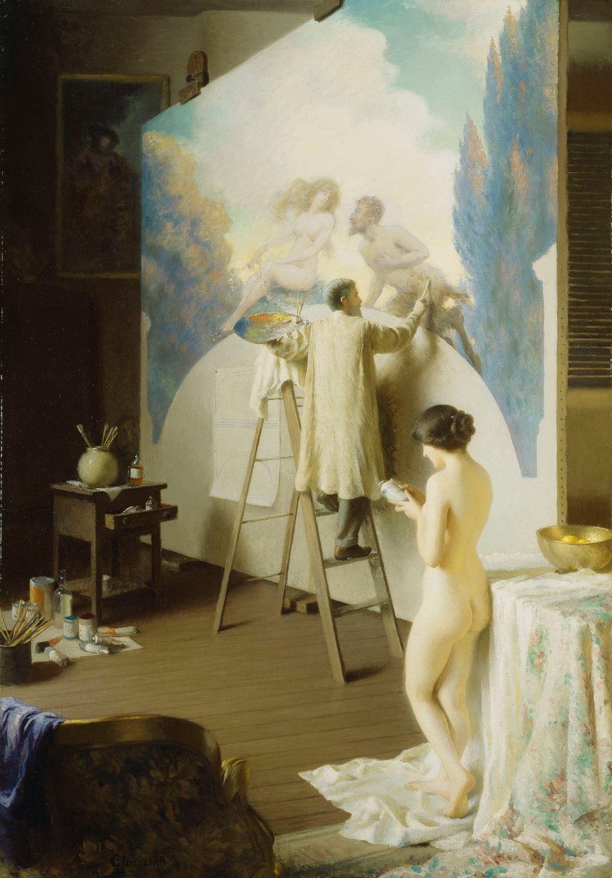 A festő, 1913 alkotó: William Worcester Churchill