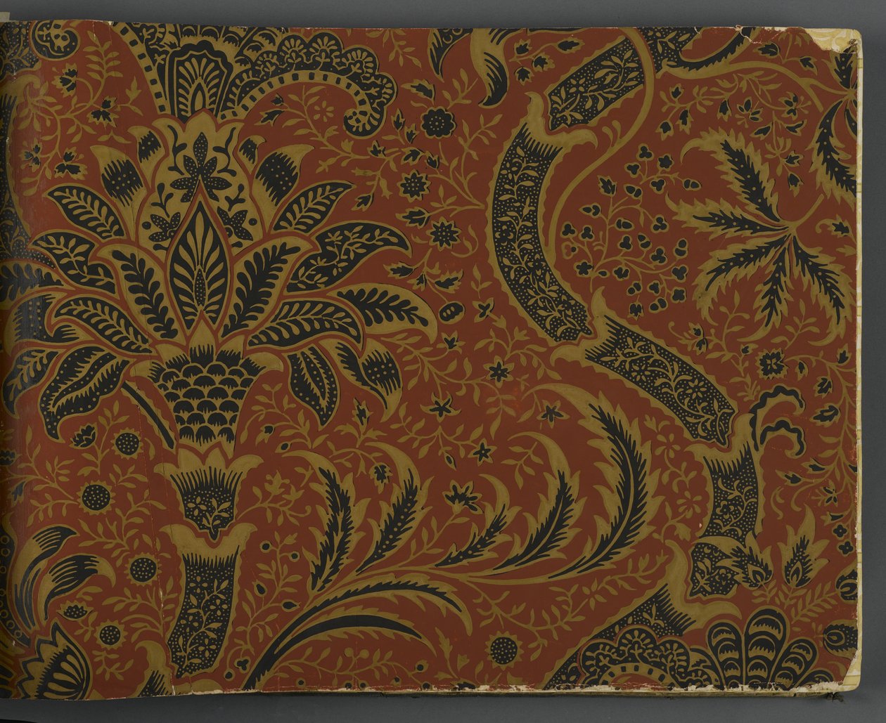 Tapéta mintakönyv, 1917 előtt (nyomtatott) alkotó: William and Company Morris