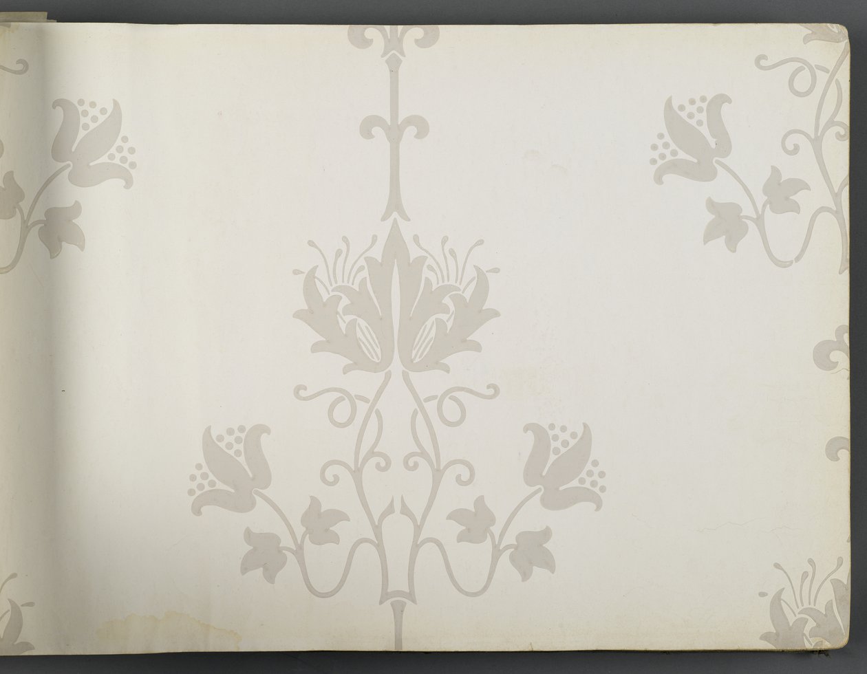 Tapéta mintakönyv, 1917 előtt (nyomtatott) alkotó: William and Company Morris