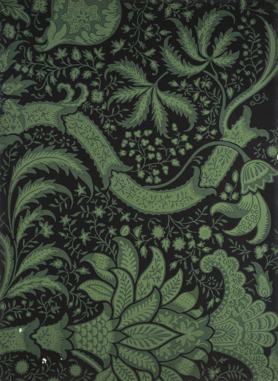 Tapéta mintakönyv, 1917 előtt (nyomtatott) alkotó: William and Company Morris