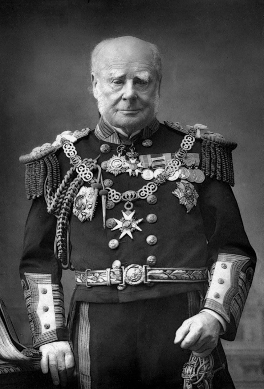 Sir Henry Keppel, a flotta admirálisa 1809-1904, 1893. alkotó: William and Daniel Downey