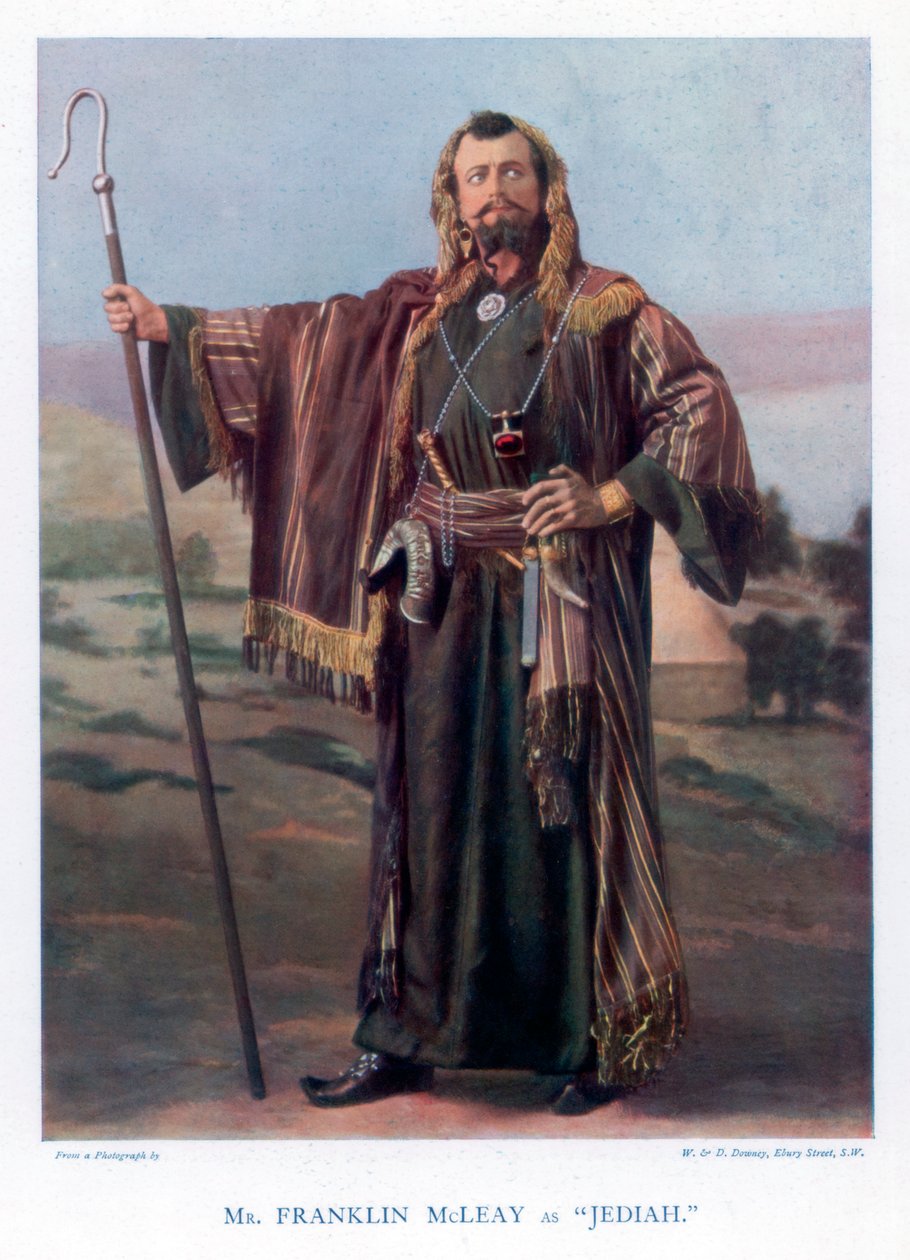 Franklin McLeay, kanadai színész, 1901. alkotó: William and Daniel Downey