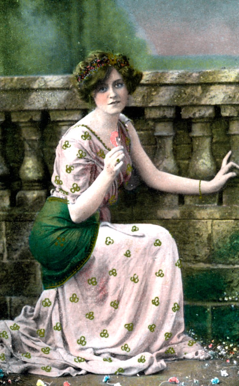 Gabrielle Ray 1883-1973, angol színésznő, a XX. század elején. alkotó: William and Daniel Downey