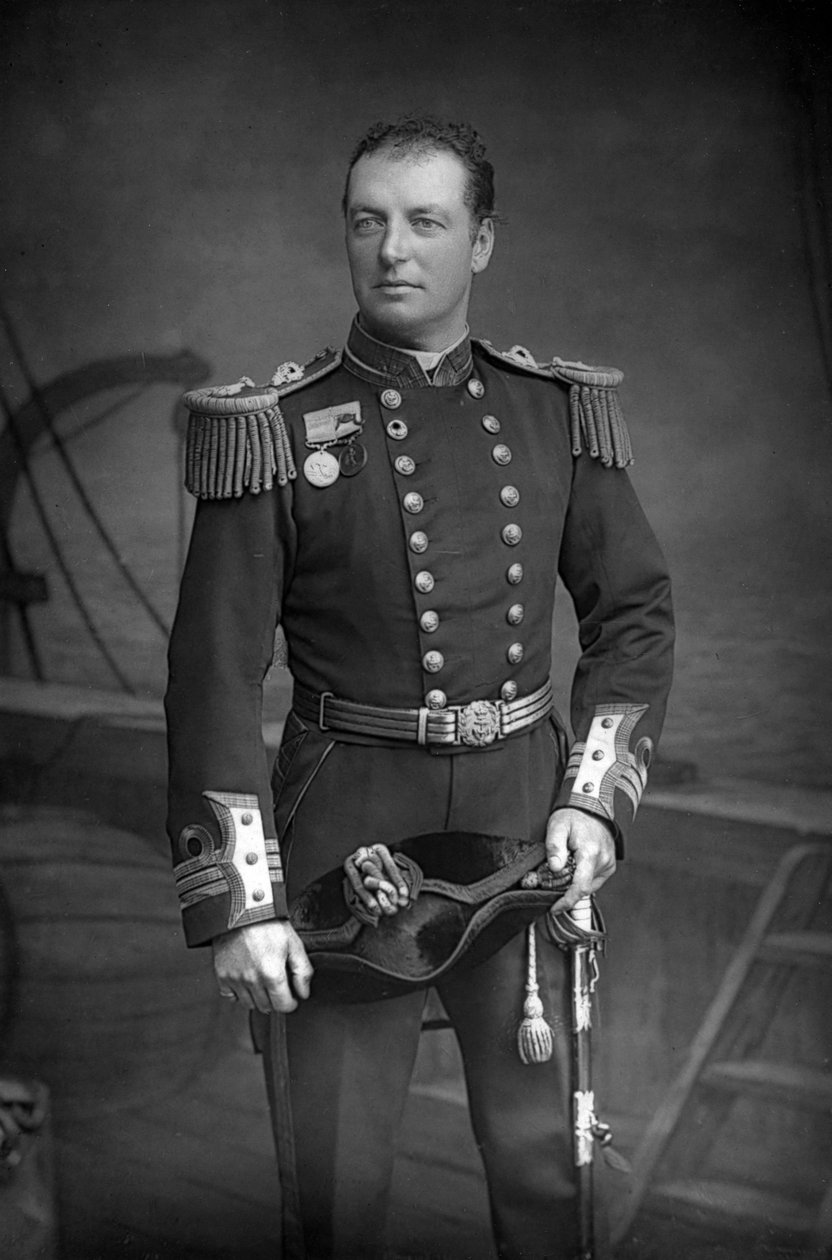 Lord Charles Beresford 1846-1919, brit admirális és parlamenti képviselő, 1890. alkotó: William and Daniel Downey