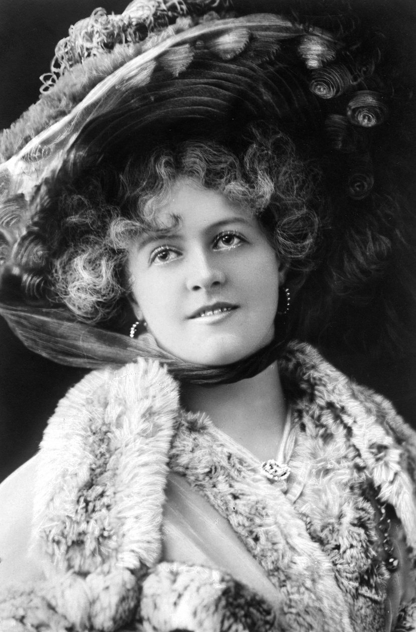 Marie Studholme 1875-1930, angol színésznő, 1900-as évek. alkotó: William and Daniel Downey