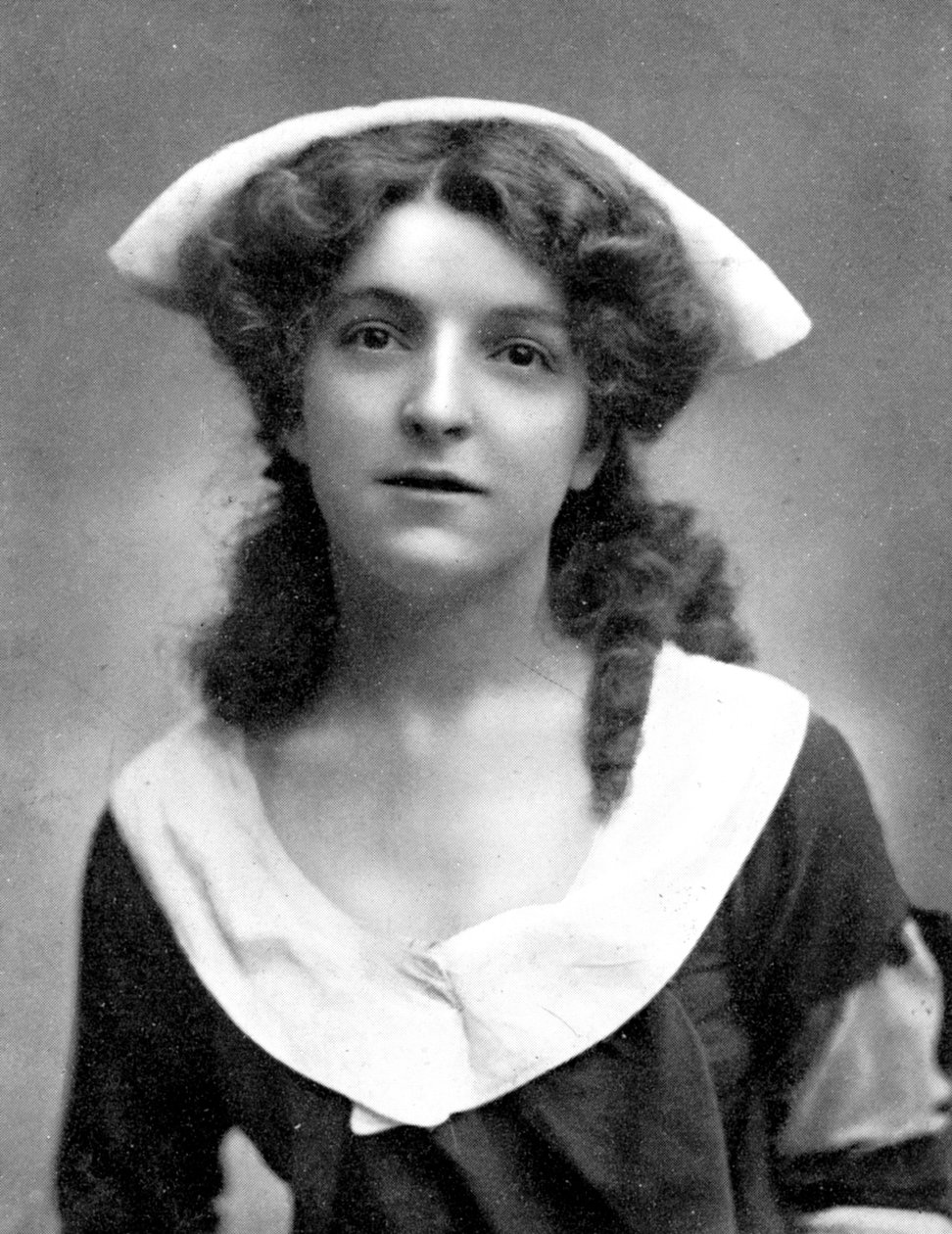 Molly McIntyre 1886-1952, skót színésznő, 1905. alkotó: William and Daniel Downey