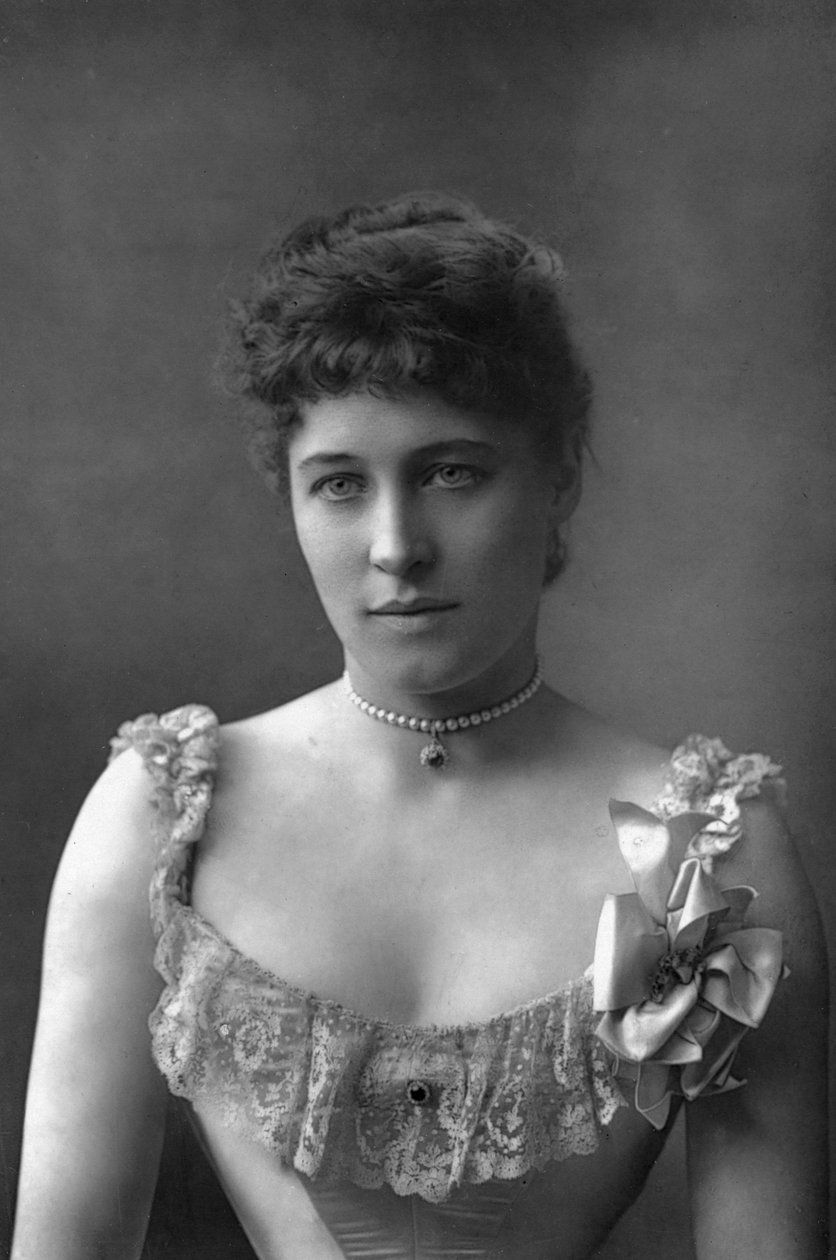 Mrs. Lillie Langtry brit színésznő, 1890 alkotó: William and Daniel Downey