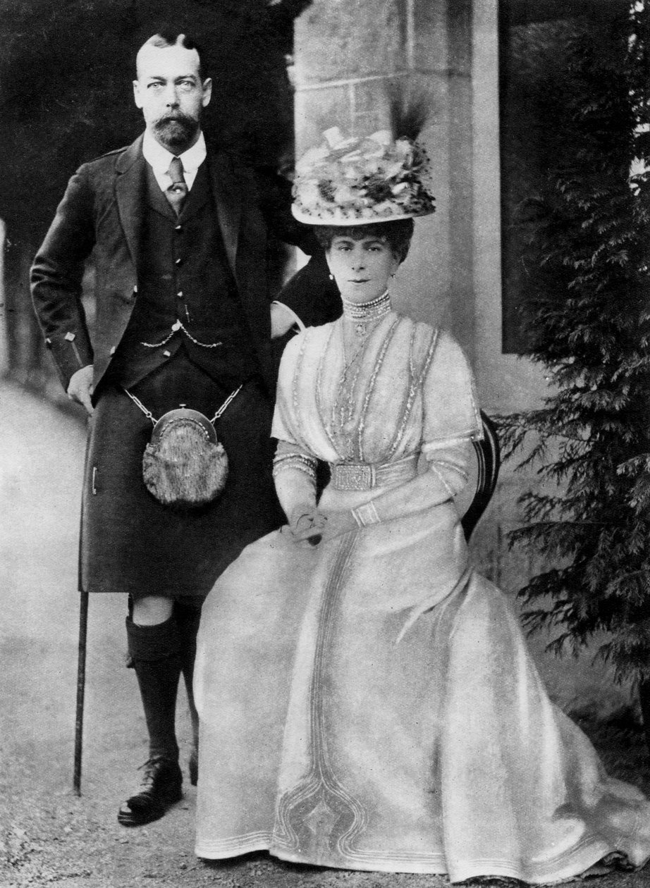 Walesi herceg és hercegnő, 1909, 1937 alkotó: William and Daniel Downey