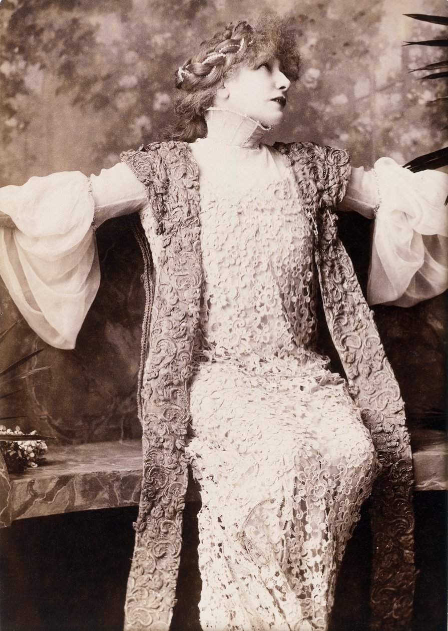 Sarah Bernhardt Francesca de Riminiben alkotó: William and Daniel Downey