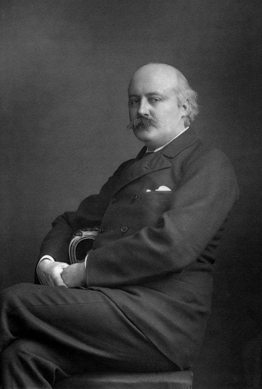Sir Charles Hubert Hastings Parry 1848-1918, angol zeneszerző, 1893. alkotó: William and Daniel Downey
