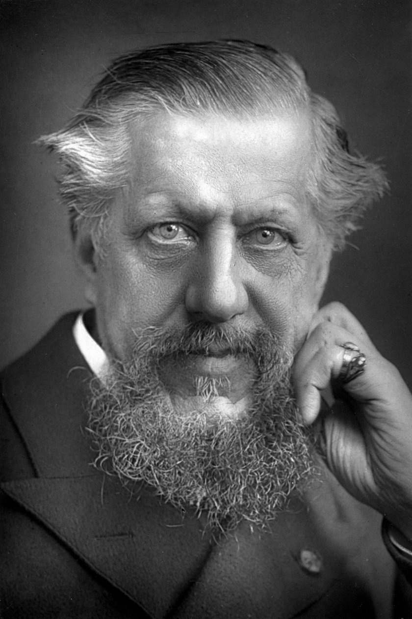 Sir Edwin Arnold 1832-1904, angol költő és újságíró, 1893. alkotó: William and Daniel Downey