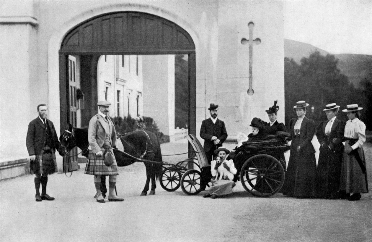 A cárok látogatása Balmoralban, 1896. alkotó: William and Daniel Downey