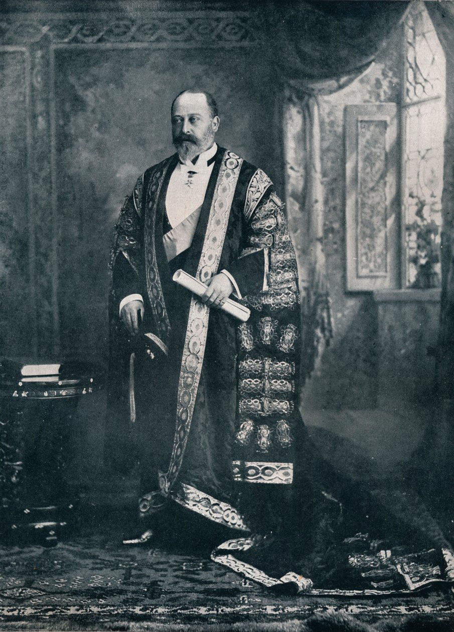 A walesi herceg, mint a művészetek mecénása, 1896 1911 alkotó: William and Daniel Downey