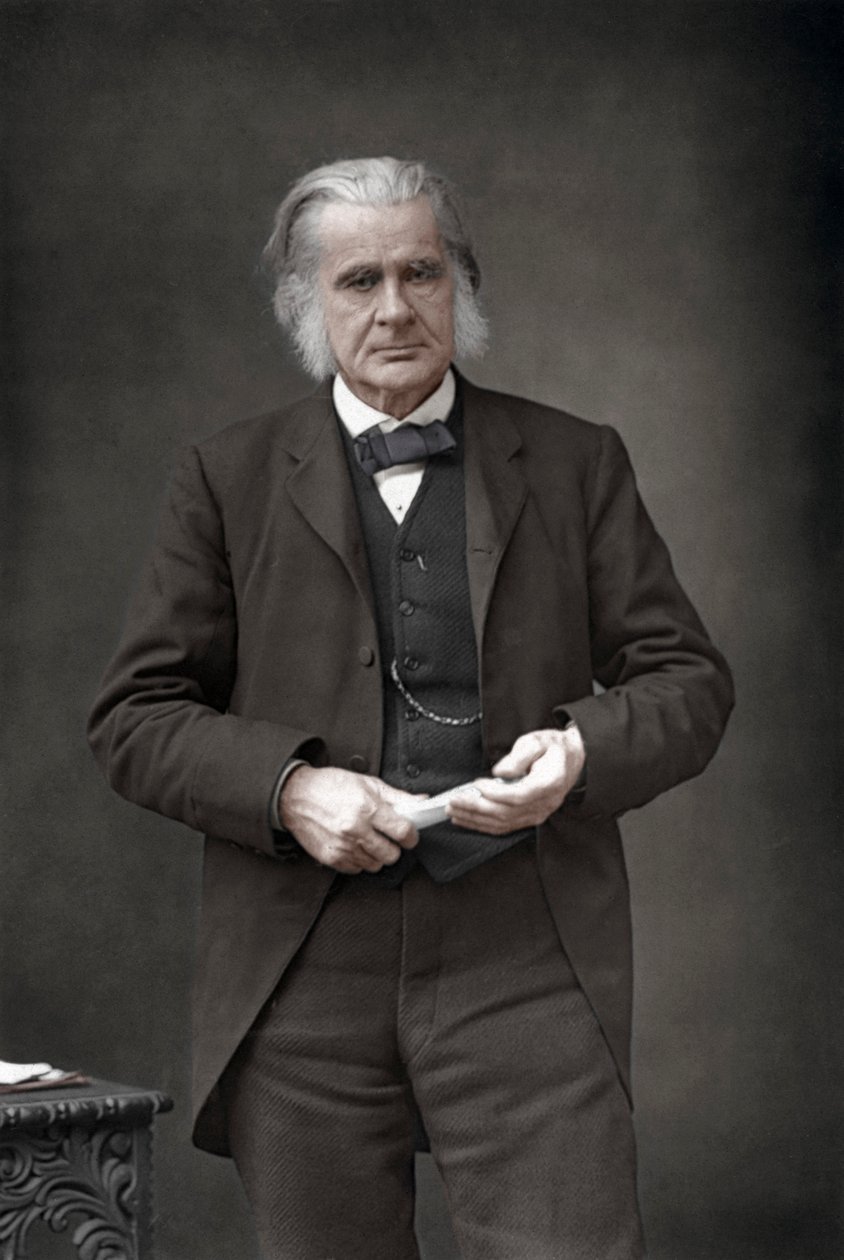 Thomas Henry Huxley 1825-1895, angol biológus, 1890. alkotó: William and Daniel Downey