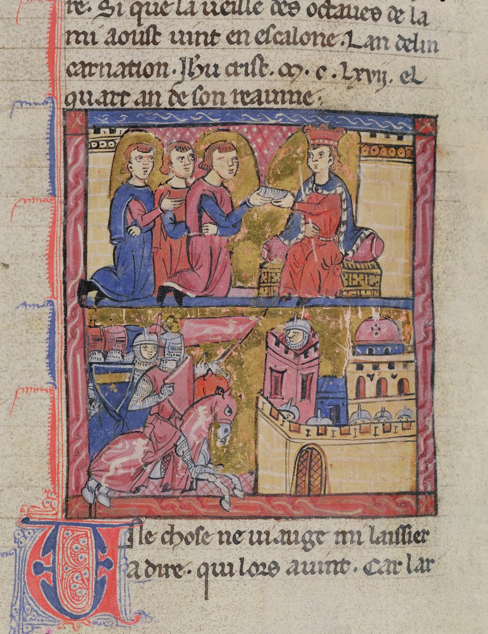 A bizánci császár 1168-ban szövetséget köt Jeruzsálemmel Egyiptom ellenőrzésére alkotó: William of Tyre