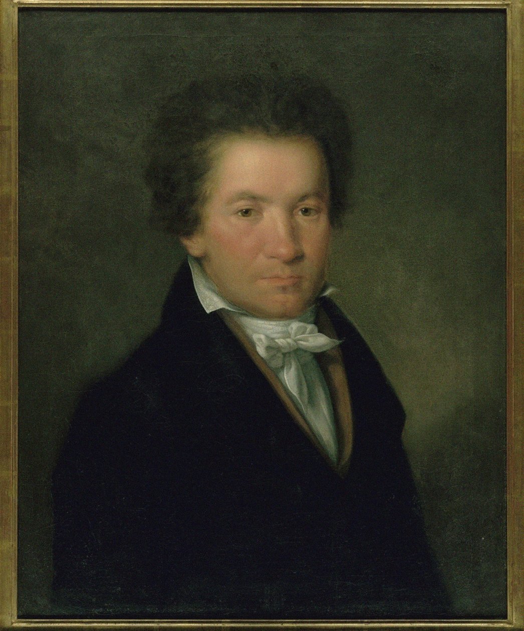 Ludwig van Beethoven portréja, 1815. alkotó: Willibrord Josef Maehler