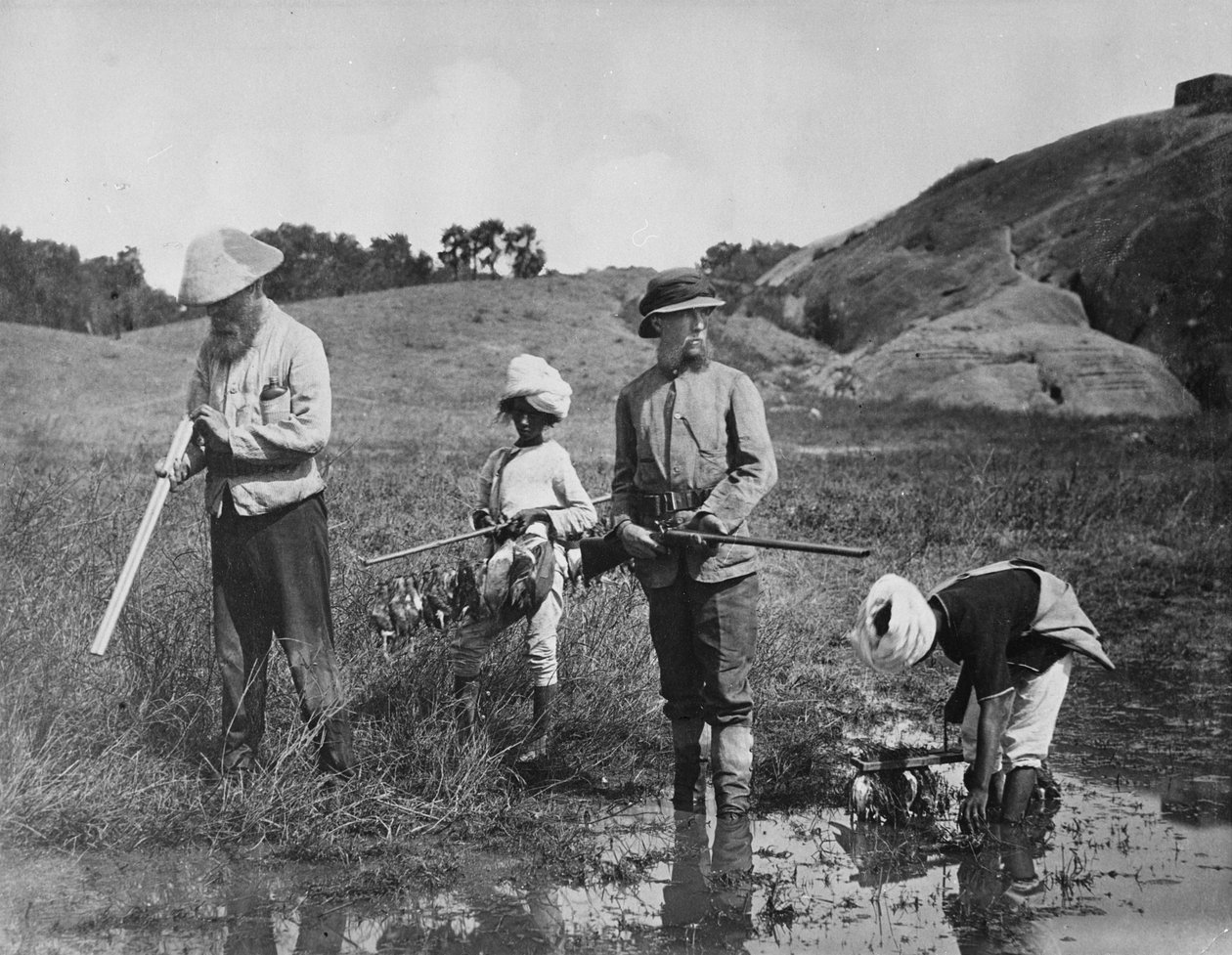 India: Szalonkavadászat, 1870 alkotó: Willoughby Wallace Hooper